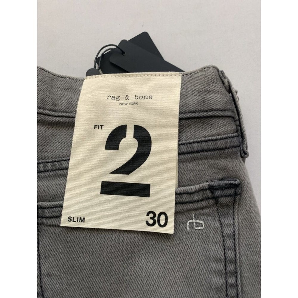 Rag & Bone Men's Gray Fit 2 Slim Jeans NWT - Picture 11 of 14